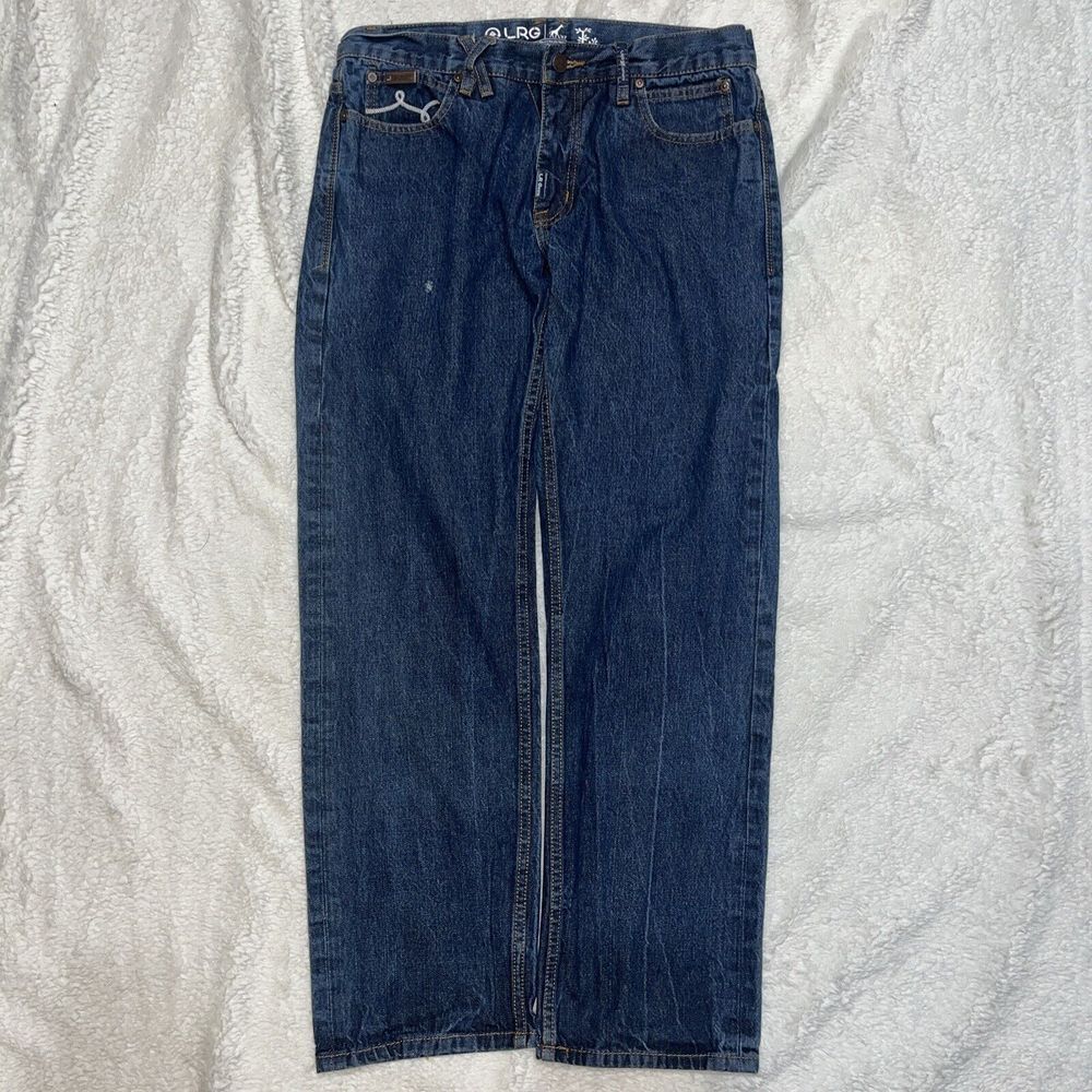 LRG Men Baggy Jeans JRGeans Grass‎ Roots Classic 47 Vintage Y2K 90s Size 34x30